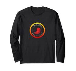 Bhut Jolokia, The Ghost Pepper | Spicy Pepper Lover T-Shirt Langarmshirt von Ann Arbor T-shirt Co.