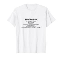 Ernest Shackleton "Men Wanted" Tribute | Antarktis T-Shirt T-Shirt von Ann Arbor T-shirt Co.