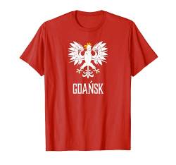 Gdansk, Poland - Polish Polska T-shirt von Ann Arbor T-shirt Co.