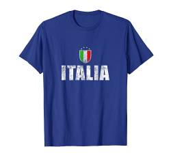 Italia | Italien Azzurri Futbol (Italienische Fußball) T-Shirt von Ann Arbor T-shirt Co.