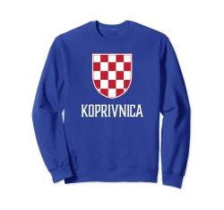 Koprivnica, Kroatien, kroatisches Hrvatska Hemd Sweatshirt von Ann Arbor T-shirt Co.