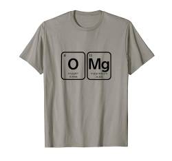 O MG | Funny Wissenschaft, Chemie Lehrer Periodensystem T-Shirt von Ann Arbor T-shirt Co.