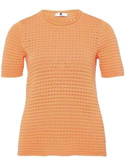 Rundhals-Pullover 1/2-Arm Anna Aura orange von Anna Aura