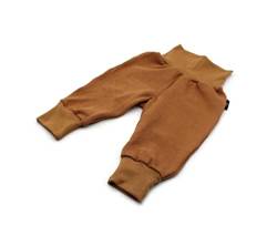 Anna Karinna Kids Handmade Knitted Cotton Baggy Pants, 100% Cotton Baby Pants, Pumphose Baby, Baby Girl Pants, Baby Boy Pants (Camel, 86 (12-18 Months)) von Anna Karinna Kids