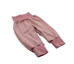Anna Karinna Kids Handmade Knitted Cotton Baggy Pants, 100% Cotton Baby Pants, Pumphose Baby, Baby Girl Pants, Baby Boy Pants (Old Pink, 98 (2 Years)) von Anna Karinna Kids