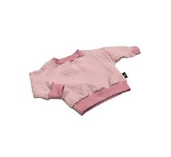 Anna Karinna Kids Musselin Langarmshirt Baby Langarm Pullover Kinder Babykleidung Mädchen und Jungen Bio Baumwolle Größe 104 Rosa von Anna Karinna Kids