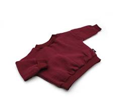 Anna Karinna Kids Musselin Langarmshirt Baby Langarm Pullover Kinder Babykleidung Mädchen und Jungen Bio Baumwolle Größe 116 Bordeaux von Anna Karinna Kids