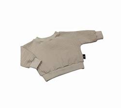 Anna Karinna Kids Musselin Langarmshirt Baby Langarm Pullover Kinder Babykleidung Mädchen und Jungen Bio Baumwolle Größe 92 Beige von Anna Karinna Kids