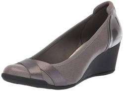 Anne Klein Damen Timeout Keilabsatz Pumps, Zinnfarben, 37 EU von Anne Klein