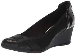 Anne Klein Damen Timeout Wedge Pumps, Schwarz, 36 EU von Anne Klein