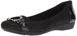 Anne Klein Damen Umeko Ballet Flat Ballerinas, Schwarz/Mehrfarbig, 40.5 EU von Anne Klein