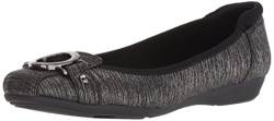 Anne Klein Damen Umeko Ballet Flat Ballerinas, Zinn/Mehrfarbig, 35.5 EU von Anne Klein