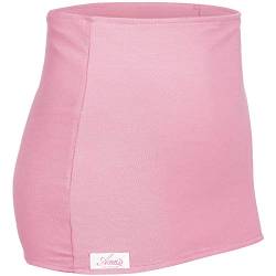 Annsfashion Nierenwärmer Bauchband Nierenschutz Jersey Band Rückenwärmer für Schwangerschaft Shirtverlängerung in 3 Größen (Rosa, L/XL) von Annsfashion