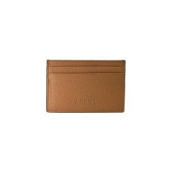 Anorà Kreditkartenetui für Herren, hergestellt in Italien, aus echtem Leder, Mini-Brieftasche für Herren, Slim Wallet, braun, 5 tasche von Anorà
