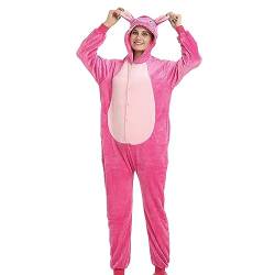 Ansamy Pyjamas Onesies Cosplay Erwachsene Tiere Halloween Kostüm Kleid Loungewear 148cm-188cm Körpergröße (Herren, Damen, Unisex) von Ansamy