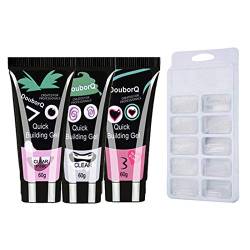 Anself Gel Nagel Acryl Nagelgel Gelnägel Set Nail Extension Builder Gel für Anfänger Aufbaugel für Gelnägel von Anself