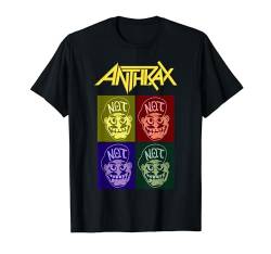 Anthrax - Amazon Exclusive Not Man Pop Art T-Shirt von Anthrax Official