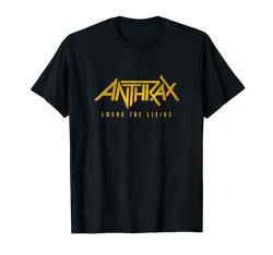 Anthrax - Among The Living 35th Front Back Print T-Shirt von Anthrax Official