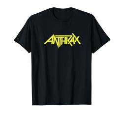 Anthrax – Anthrax Yellow Logo T-Shirt von Anthrax Official