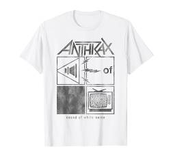 Anthrax – White Noise Symbols T-Shirt von Anthrax Official