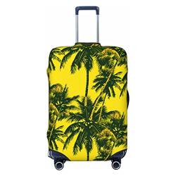 Anticsao Elastische Reisegepäckabdeckung, Reisekoffer-Schutzhülle für Kofferraum, geeignet für 48,3 cm - 81,3 cm Koffer, Gelb, Schwarz , M von Anticsao