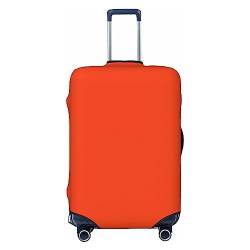 Anticsao Gelbe Gepäckabdeckung, waschbare Kofferbezüge, modische Gepäckbezüge, kratzfester Kofferschutz, Orange, Größe XL, 1 von Anticsao