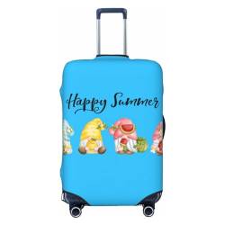 Anticsao Love Gnomes Gepäckabdeckung, waschbare Kofferbezüge, modische Gepäckbezüge, kratzfester Koffer-Schutz, Hello Summer Gnom, klein, 1 von Anticsao