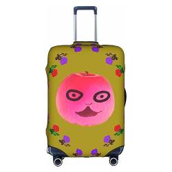 Funny Face Apple Trolley-Koffer-Schutzhülle, kratzfest, 45,7 - 81,3 cm, geeignet für Reisen, Geschäftsreisen, weiß, xl von Anticsao