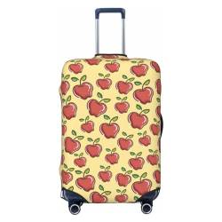 Herbstblatt-Gepäckabdeckung, waschbare Kofferbezüge, modische Gepäckbezüge, kratzfester Koffer-Schutz, Apfel, klein, 1 von Anticsao
