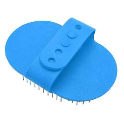 Antilog Pet Brush Runde Silikon Pet Bathing Hair Grooming Reinigung Massagebürste Hunde Katzen Comb Supplies(Blau) von Antilog