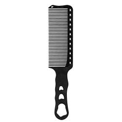 Haarschnitt-Kamm, Berufssalon-Haar-Kamm-Friseursalon, der Friseur-Stylist-Werkzeug schneidet(Schwarz) von Antilog