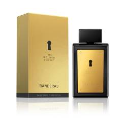Banderas Perfumes - The Golden Secret - Eau de Toilette Spray für Herren, Täglicher und Männlicher Duft mit Minze und Apfellikör – 50 ml von Antonio Banderas
