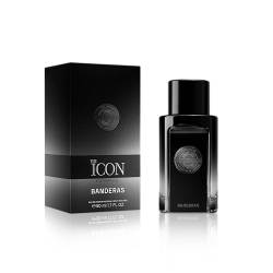 Banderas The ICON by Banderas Eau de Perfume for Men - Long Lasting - Virile, Elegant, Trendy and Sexy Scent - Wood, Amber, and Sandalwood Notes - Ideal for Special Events - 50ml von Antonio Banderas