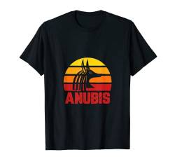 Anubis Retro Ägypten Sphinx Pharao Beerdigungsrites Ägypter T-Shirt von Anubis Egypt Pharaoh Pyramids Sphinx Mummy