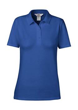 anvil Damen Fashion Basic Polo Piqué / 6280L, Einfarbig, Gr. 46 (Herstellergröße: XL), Blau (ROY-Royal 051) von Anvil