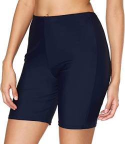 Anwell Badeshorts Damen Boardshorts Hot Pants Schwimmshorts Bikini Shorts Dunkelblau L von Anwell