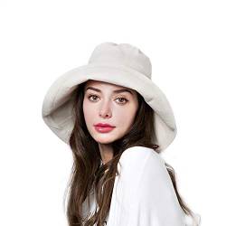 Sun Bucket Hut für Damen, Sommer, schlanke Baumwolle, Sonnenhüte, verstaubar, LSF 50+, UV-Schutz - - Medium von Anycosy