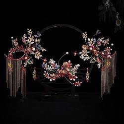 Braut-Phoenix-Krone, Hochzeit, chinesische elegante Tiaras, Hochzeit, einfacher Anzug, Haarschmuck von AoBloom