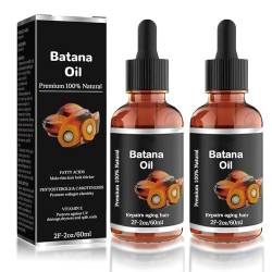 Bio Batana Öl für Haarwachstum, Batana Öl für Haarwachstum, Batana Oil Organic for Growth Hair, fördert das Wohlbefinden der Haare bei Männern und Frauen von Haar und Haut (2pcs) von Aoblok