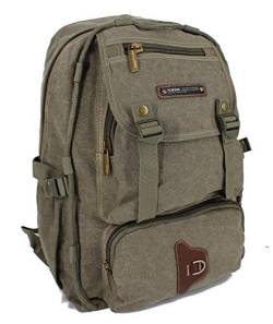 AOKING T115, großer Trekkingrucksack 35l Outdoor Rucksack 32x48x22 (grün Khaki) von Aoking