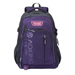 Aoking,SN57605,Schulrucksack,Stadt- und Business-Rucksack,30 L,für Laptops bis 17 Zoll,wasserdicht von Aoking