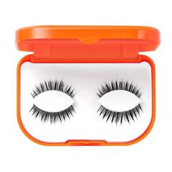 Wimpern Lashes Künstliche Lashes Wiederverwendbare selbstklebende Wimpern ohne Wimpern oder Klebstoffe falsche Wimpern leicht zu applizieren innerhalb von 3 Sekunden Künstliche Wimpern (D, One Size) von Aoklidil