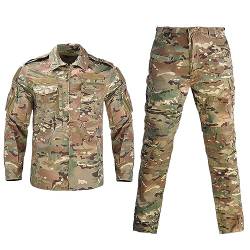 Aoleaky Armee-Militär-Taktikuniform Camo-Anzug Mehrfachtaschen-Kleidung CP XXL von Aoleaky