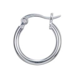 Ohrringe Creolen Silber, 925 Creolen Kreis Earrings for Women 50mm 925 Silber Geschenk für Frauen von Aotiwe