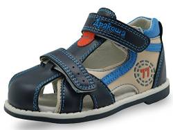 Apakowa Kinderschuhe Mädchen Junge Geschlossene Sandalen Riemchensandalen von Apakowa