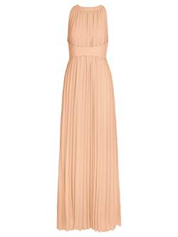 ApartFashion Damen Chiffonkleid Kleid, Apricot, 36 EU von ApartFashion