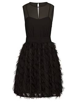 ApartFashion Damen Chocktailkleid Kleid, Schwarz, 36 EU von ApartFashion