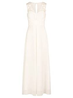ApartFashion Damen Hochzeitskleid Kleid, Creme, 44 EU von ApartFashion