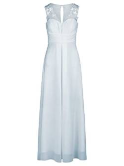 ApartFashion Damen Hochzeitskleid Kleid, Hellblau, 34 EU von ApartFashion