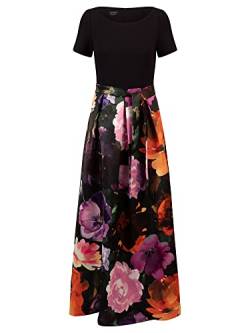 ApartFashion Women's Kleid, schwarz-Multicolor, 42 von ApartFashion